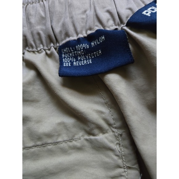 Vintage 90s Mens M EUC POLO SPORT RALPH LAUREN 7" Water Repellent Hiking Shorts - Picture 15 of 16